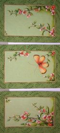 Flowers and Butterfly Tapestry  E-Packet